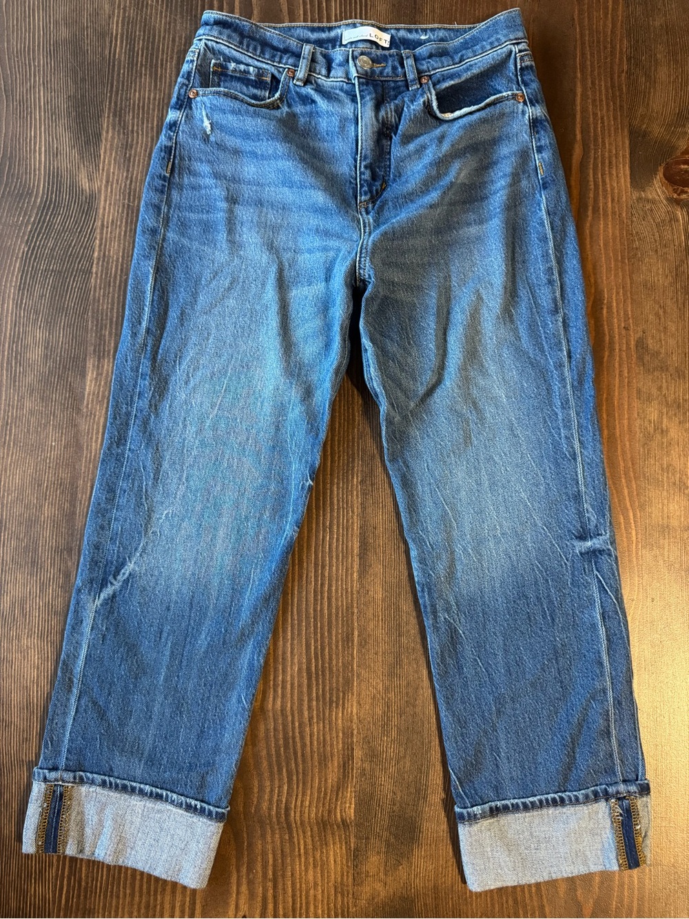 LOFT Straight Leg Jeans